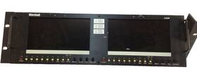 Marshall V-r72dp Dual 7 Inch Wide Screen Lcd Rack Mount Untested