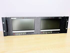 Marshall V-r72p-2sd Dual Screen Analog Monitors No Power Supply - Untested