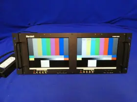 V-r82dp-hdsdi Marshall Dual Rack-mountable 8.4 Inch Lcd Monitor 4 3/16 9 With Ps