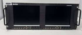 Marshall V-r842dp-afhd Dual Professional 8.4 Inch Lcd Screen Monitors - Untested