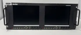V-r842dp-afhd Marshall Dual Professional 8.4 Inch Lcd Screen Monitors - Untested