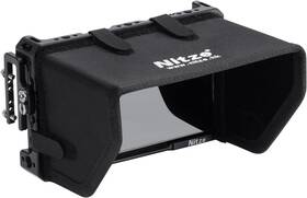 Nitze Jt-f02b Cage For Feelworld Lut5 5.5 Inch Monitor With Hdmi Cable Clamp And Sunhood