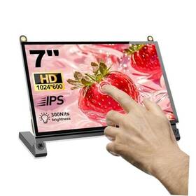 Nlieopda Cx-070-a2 7 Inches Touchscreen Monitor Hd 1024 600 Ips Lcd Capacitive Touch Screen