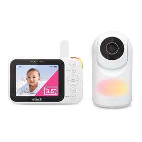 No Vm4263 3.5 Inch Digital Video Baby Monitor With Pan And Tilt Night Light White