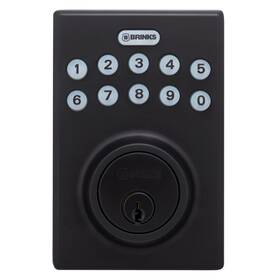 Nobrand 2759-122-2 Electronic Keypad Single Cylinder Deadbolt Matte Black Finish