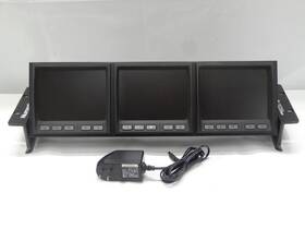 Numark Vm03mkii Vm03-mkii 3-screen 5.6 Inch 6-input Rack Mountable Video Display Monitor