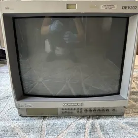 Oev202 Olympus Color Video Monitor For Parts Only
