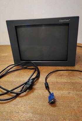 Optelec Cv-dp-cr17-co Clearview Plus Color Crt Magnifier - O170ac Viewer Monitor Only
