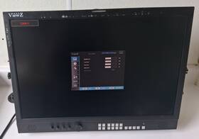 Orion Technology Vz-240pm-pl Viewz Hd-sdi/3g 24 Inch Broadcast Monitor Has Scuffs/scratches