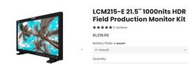 Osee 215-e Video Production Monitor