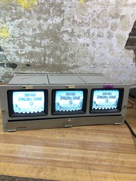 Panasonic A.4 B 20250521 Al.04 Wv-5200b Cctv 5 Inch Crt Video Monitors Black And White Working