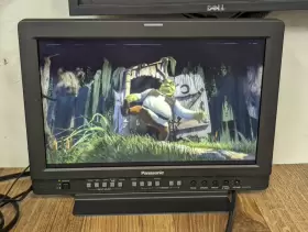 Bt-lh1710p Panasonic Professional Video Monitor 17 Inch Component Issue Read Desc