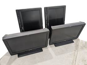 Panasonic Bt-lh2600w Lot Of 4 Professional 26 Inch Sdi Monitors