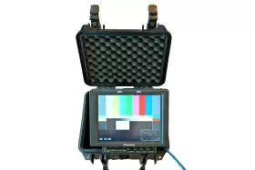Bt-lh900ap Panasonic Lcd Hd Monitor With Black Pelican 1300 Case
