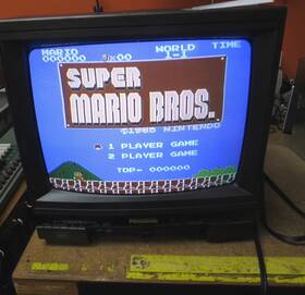 Panasonic Ct-1384y Distorted 13 Inch Bnc Color Crt Video Monitor As-is