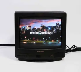 Ct-1387uyd Panasonic 13 Inch Color Video Monitor Crt S-video Bnc Retro Gaming -works