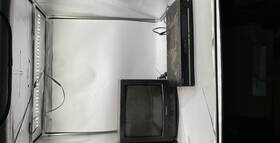 Panasonic Ct-1387vyd Monitor And Rca Rtd315wr Dvd Home Theater System For Parts