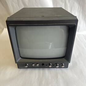 Panasonic Wv-5361u Video Monitor Wv-5360 Vintage Black And White Monochrome Unit