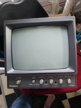 Panasonic Wv-5370a Video Monitor