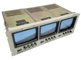 Wv-763 Panasonic Rack Mount Monochrome Monitors Vintage