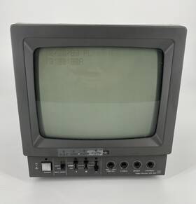 Panasonic Wvbm80 Wv-bm80 Used Cctv Black And White Monitor For Parts Untested