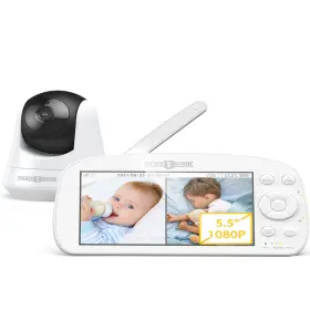 B0b56frdtk Paris Rh Ne Rhne Baby Monitor 5.5 1080p Split Screen Video 2-way
