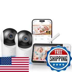 Paris Rh Ne B0fnc3zrm7 Rhne 2k Split-screen Baby Monitor 5 Smart Video