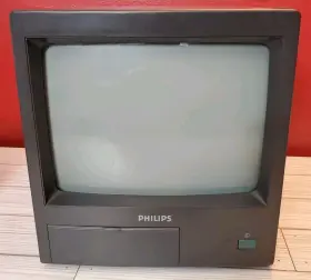 Philips 710101099354 Ltc 2009/61 9 Inch Crt Black And White Video Monitor For Security O Gaming