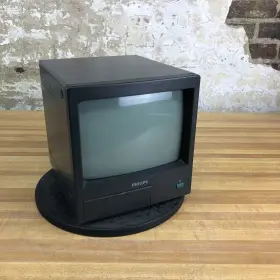 20250429 Philips B.2 A Al.07 Ltc 2009/61 9 Inch Crt Black And White Video Monitor Works
