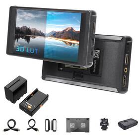 Portkeys Ea-us-pk00016 5.2 In Dslr Camera Monitor 4k Hdmi Touch Screen 3d Lut Battery Included