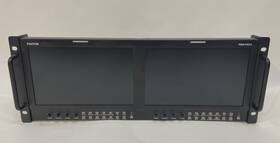Postium Prm-902a Dual 9 Inch Lcd Rack Monitor With Hd- Sdi Waveform Scope