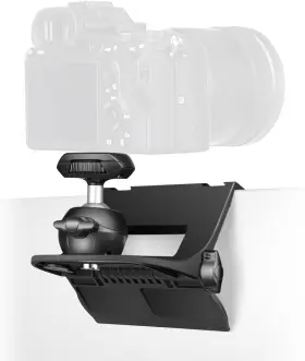Sh4431 Raubay Cm01 Monitor Top Camera Mount Clamp Hanging Webcam Stand With Black