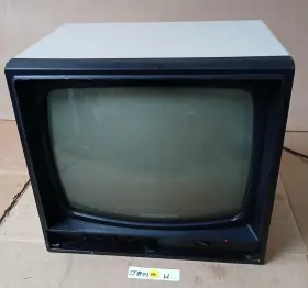 Vm4515 Sanyo Vm 4515 Black White Video Monitor 120v H