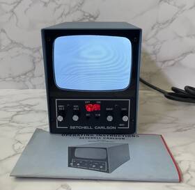 Setchell Carlson 6m917 Vtg Video Monitor Display Tested Working