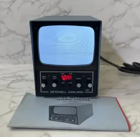 6m917 Setchell Carlson Vtg Video Monitor Display Tested Working