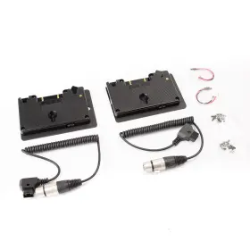 1986044 Shape 2gmsb Two Gold Mount Battery Plate And Cable For Atomos Sumo Monitor