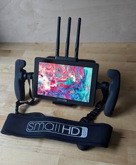 Smallhd Cine7 7 Inch Cine Teradek 500 Rx Monitor Gold Mount A-mount