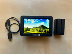 F5ac Smallhd Focus 5 Inch On-camera Ips Touchscreen Monitor With 2 Batteries Hdmi