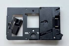 Smallhd Pwr-bb-702o-gm-dca-kit Gold Mount Battery Bracket Kit For 702 Monitor Anton Bauer Plate 2
