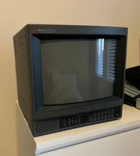 1344q Sony Pvm Crt Professional Video Monitor Retro Gaming