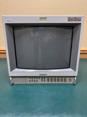 Sony 1353md Pvm-1353md Trinitron Retro Gaming Component Rgb Tested See Video