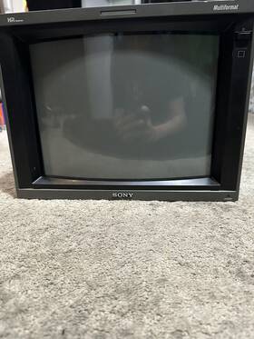 Sony 14l5 Pvm Retro Gaming Monitor Works Great Tested Recalibrated By Savon Pat