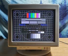 Sony 98785a Hp 16 Inch Professional Color Video Monitor Crt