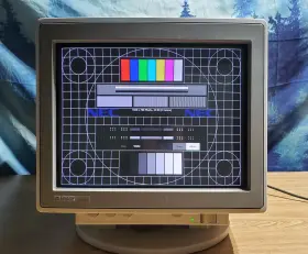 98785a Sony Hp 16 Inch Professional Color Video Monitor Crt