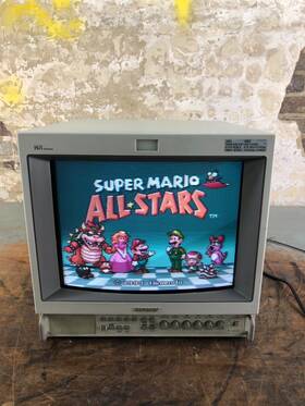 Sony A.1 E 20240827 Df.17 Trinitron 13 Inch Color Video Monitor Pvm-1353md For Retro Gaming Works