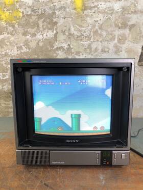 Sony A.5 C/20240520/cb.01 Trinitron Professional Color Crt Video Monitor Cvm-1271 Excellent No Burn