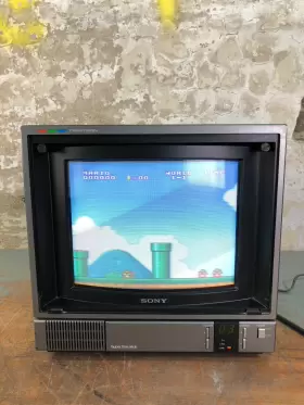 Cvm-1271 Sony A.5 C/20240520/cb.01 Trinitron Professional Color Crt Video Monitor Excellent No Burn