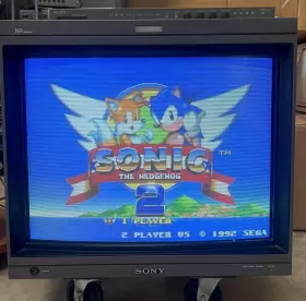 Bvm-20f1u Sony Trinitron Crt Color Video Monitor Retrogaming