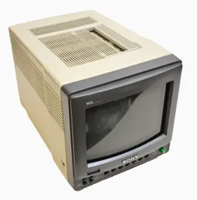 Bvm-8021 Sony 1991 8 Inch Hr Trinitron Pro Broadcast Crt Monitor Ac/dc Ex-cbs La