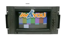Bvm-d14h5u Sony Hr Trinitron Crt Color Video Monitor Vintage Retro Gaming 142hd